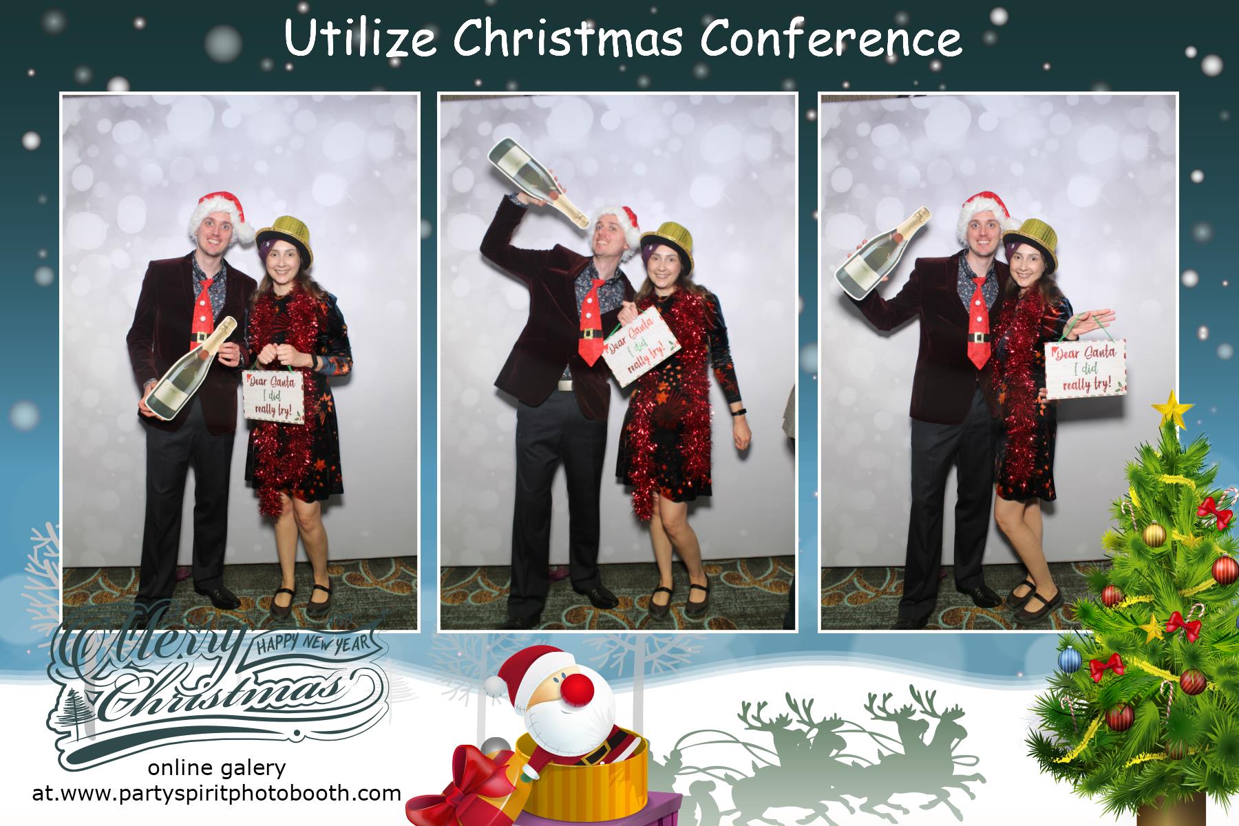 Utilize Christmas Conference | View more photos from the event at gallery.partyspiritphotobooth.com/u/PartySpiritPhotoBooth/Utilize-Christmas-Conference